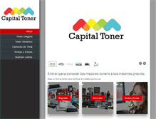 Tablet Screenshot of capitaltoner.com